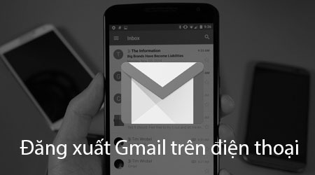cach dang xuat gmail tren dien thoai xoa gmail