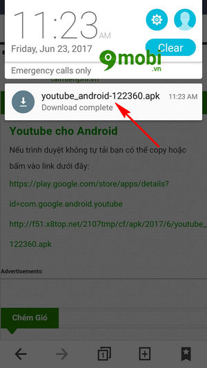 sua loi khong cai dat ban cap nhat youtube tren ch play loi 501 5