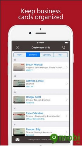 Business Card Reader Plus for iOS miễn phí