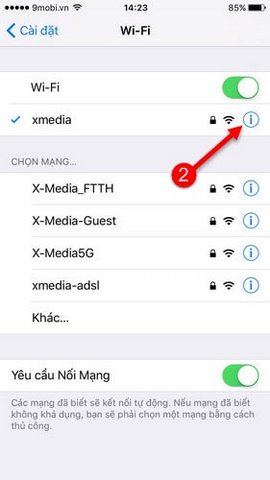 hướng dẫn đổi dns iphone ipad doi dns iphone ipad