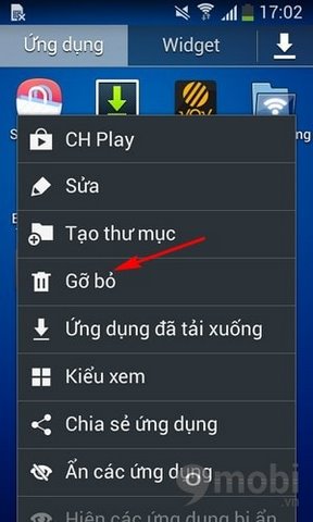 go ung dung he thong android