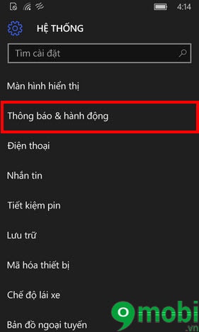 lumia mat thong bao sms