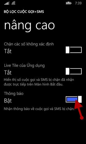 fix loi lumia mat thong bao tin nhan