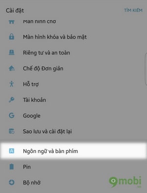 huong dan tat am ban phim samsung