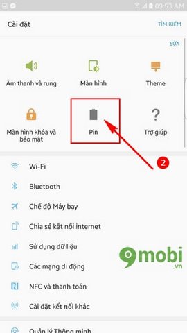 hien thi phan tram pin j7 prime