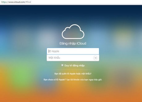 thay tai khoan icloud