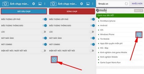 cach chup man hinh htc 10