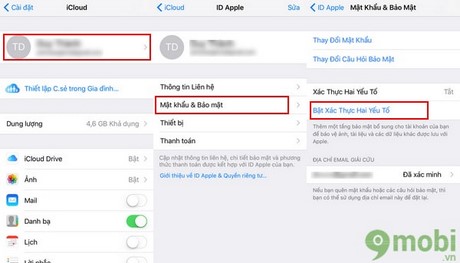 tao password apple id tranh bi mat