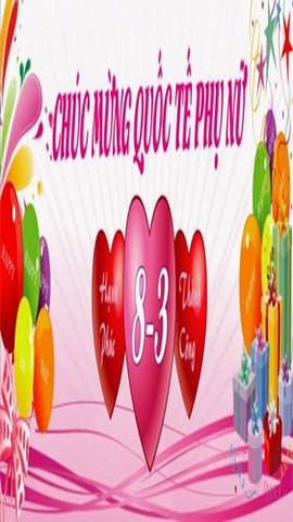 Hình nền happy 8-3 Hình nền happy 8-3