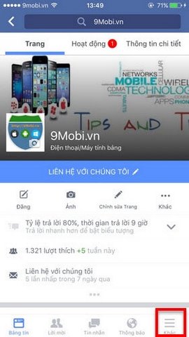 up anh hd tu iphone len facebook