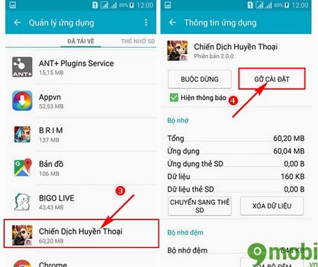go ung dung tren samsung galaxy a7
