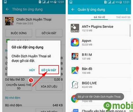 go ung dung tren samsung galaxy a7