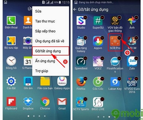 go ung dung tren samsung galaxy a7