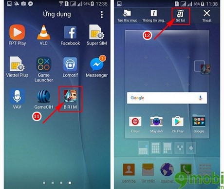go ung dung tren samsung galaxy a7