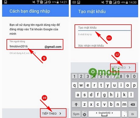 tao tai khoan ch play tren samsung galaxy j7