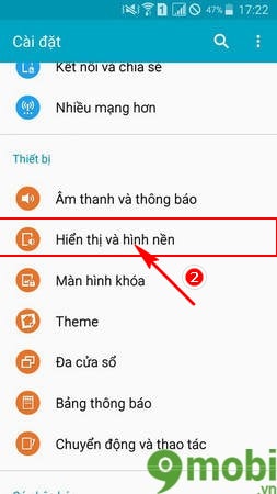 thay doi do sang man hinh tren samsung galaxy j7 j5