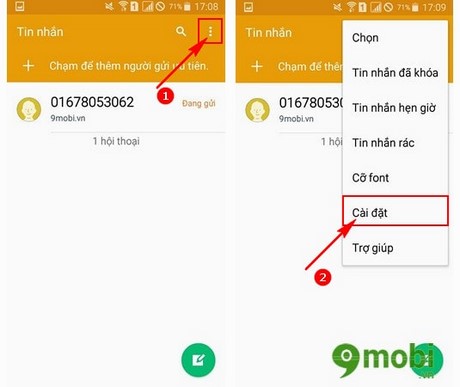 chan tin nhan tren samsung j7 j5