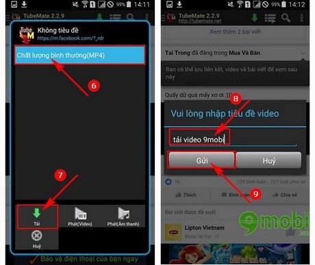 tai video tren facebok tren samsung galaxy j7 j5
