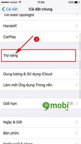 kich hoat nut home ao tren iPhone 7 Plus