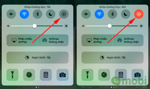 xoay man hinh iphone 7