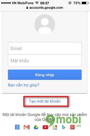 lập gmail lap gmail