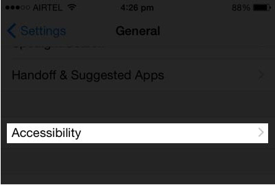 cách tắt Reachability trên iOS 8