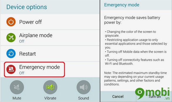 Hướng dẫn sử dụng chế độ khẩn cấp trên điện thoại Samsung