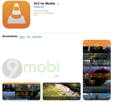 vlc cho ios ho tro chromecast phat video 360 do