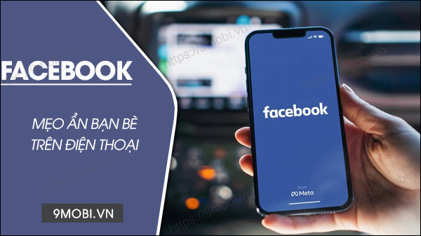 cach an ban be tren facebook