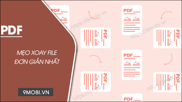 cach xoay file pdf