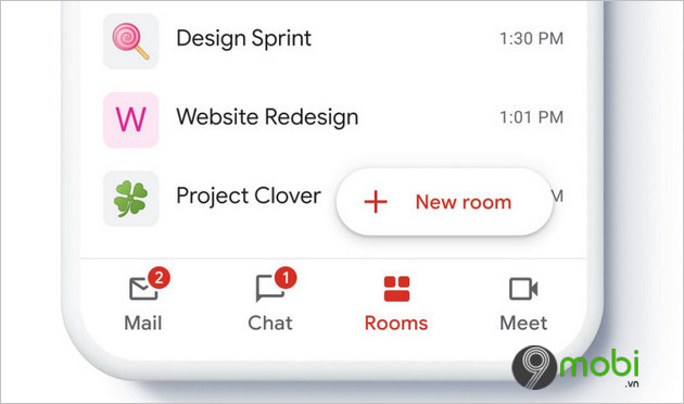 google bat dau trien khai gmail voi tab meet chat va rooms cho khach hang g suite