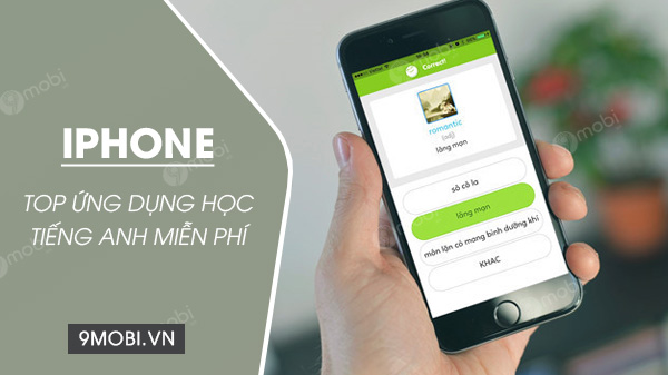 top ung dung hoc tieng anh mien phi cho iphone