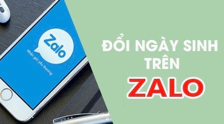 cach doi ngay sinh zalo tren dien thoai