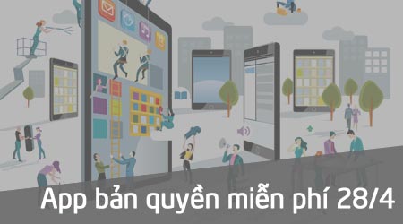 app ban quyen mien phi cho dien thoai android iphone