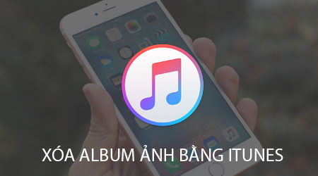 meo xoa album anh tren iphone ipad ipod bang itunes