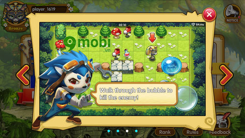 cach choi boom online tren dien thoai boom friends 6