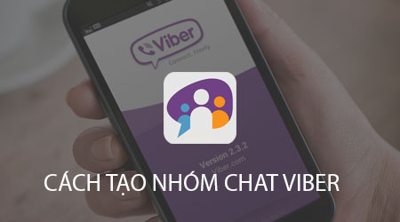 cach tao nhom chat viber tren dien thoai iphone android
