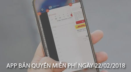 app ban quyen mien phi ngay 22 02 2018 cho iphone ipad