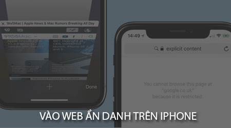 cach vao web an danh cac trinh duyet tren iphone