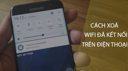 cach xoa wifi da ket noi tren dien thoai