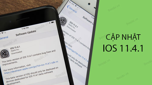 cach cap nhat ios 11 4 1 cho iphone ipad bang itunes va ota