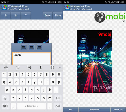 iwatermark for android helps you to convert images to your smartphone