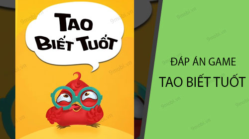 dap an game tao biet tuot