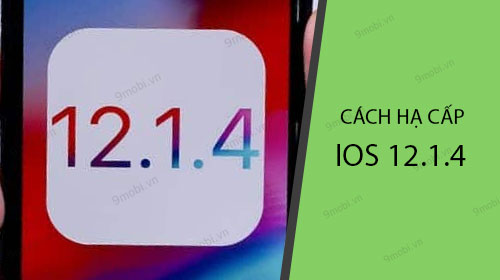 huong dan cach ha cap ios 12 1 4 xuong ios 12 1 3