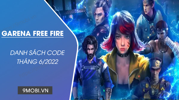 code game free fire thang 6 2022