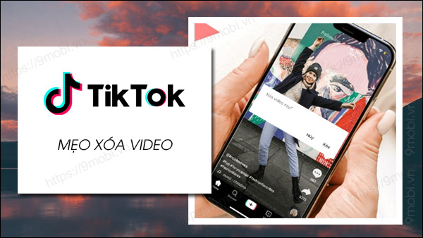 cach xoa video tren tiktok