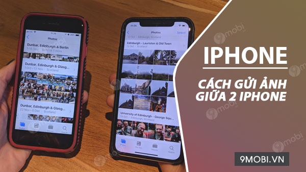 cach gui hinh anh tu iphone qua iphone