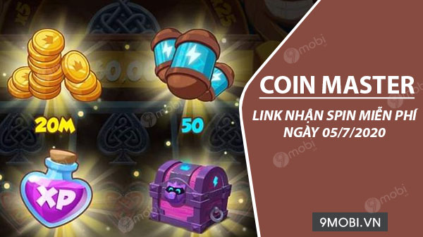 link free coin master free spin ngay 05 7 2020