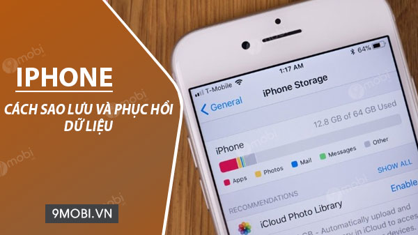 cach sao luu va phuc hoi du lieu tren iphone 