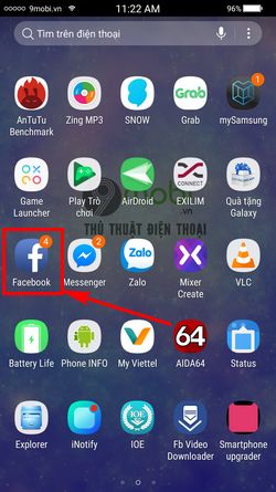 cach hien thi so nguoi theo doi facebook tren dien thoai samsung
